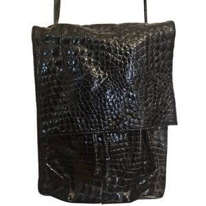 Jay Herbert Vintage Crocodile Reptile Shoulder Bag/Crossbody 8.5x10.5